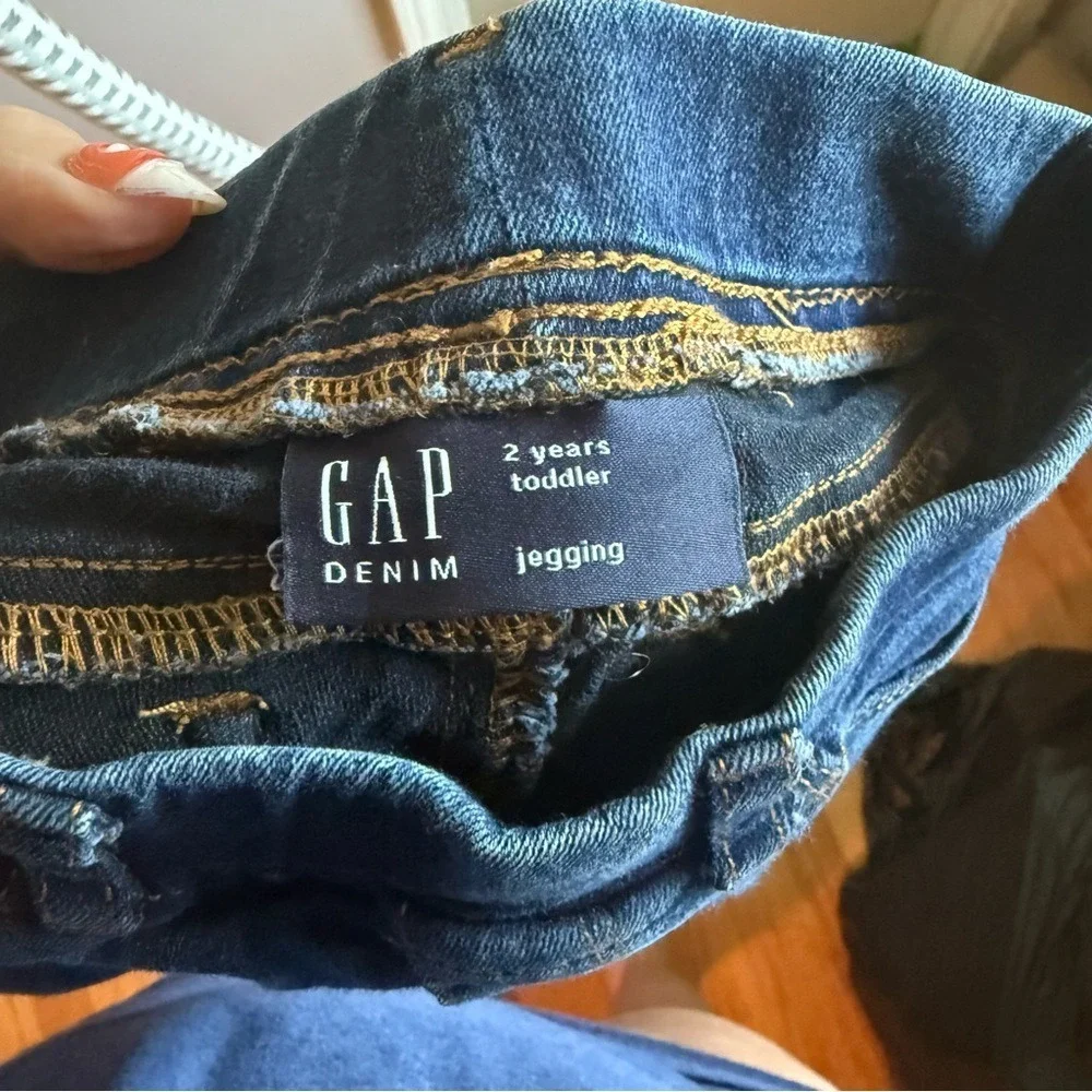 Gap Kids Toddler‎ 2T Jegging Dark Wash Pull On Denim Jeans Stretch Pant